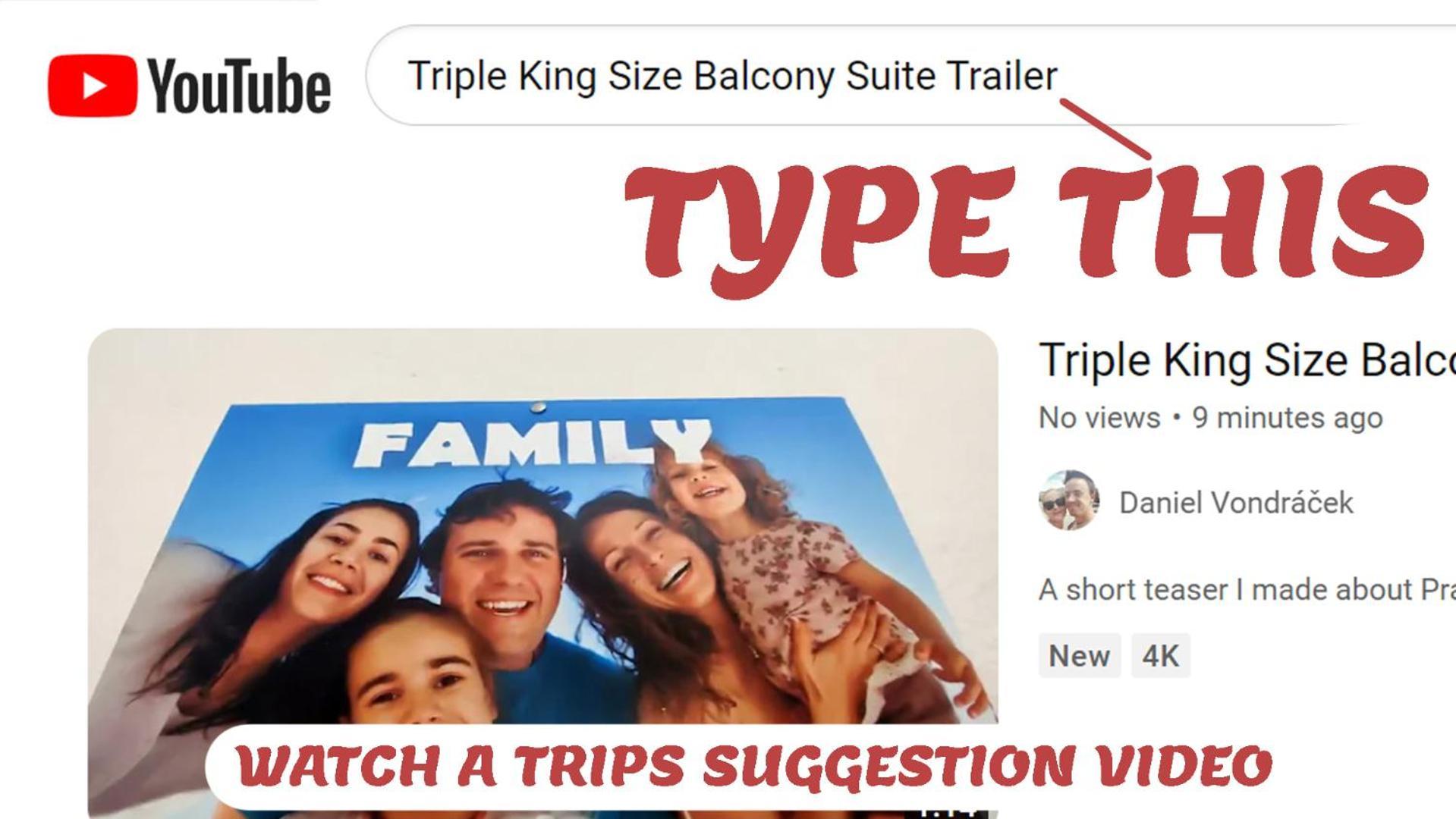 Apartmán Triple King Size Balcony